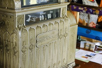 Old Swedish cash register for Kronrn and Oere