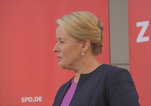 03. 09. 2021. Franziska Giffey. SPD election campaign event. Wirtshaus Zenner