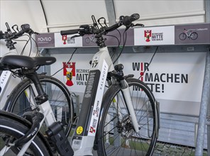 Company bicycles for the employees of the District Office Mitte