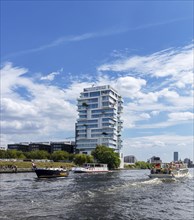 The Living Levels high-rise on Muehlenstrasse and the banks of the Spree in Friedrichshain