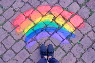 Symbol of LGBTQ pride month celebrates gay