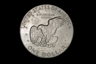 Reverse of an American dollar coin from 1978