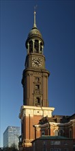 Steeple of the main church St. Michaelis