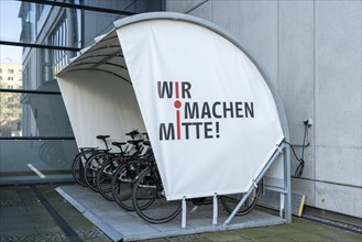 Company bicycles for the employees of the District Office Mitte