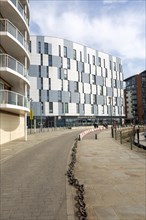 University of Suffolk building modern architecture Wet Dock waterfront