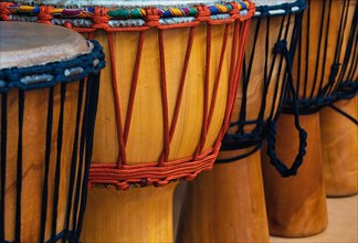 Various Djembe Drums