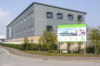 Basepoint advert of office space and workshops