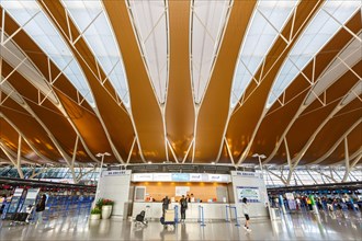 Terminal 2 of Shanghai Pudong International Airport