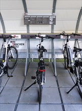 Company bicycles for the employees of the District Office Mitte