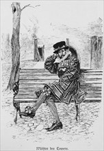 Sitting Beefeater