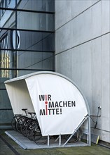 Company bicycles for the employees of the District Office Mitte