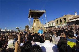 Pilgrims at El Rocio village, Spain, 2006