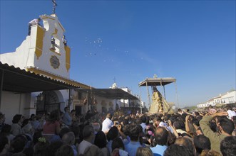 Pilgrims at El Rocio village, Spain, 2006