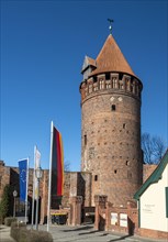 Prison tower on the castle grounds