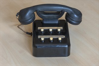 Office telephone of a valve factory of the 1930s