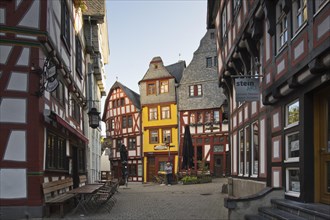 Half-timbered houses in Limburg