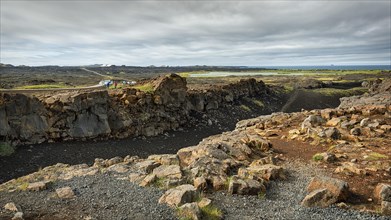 Continental Rift between North American and Eurasian Plates