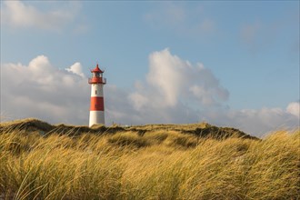 List East lighthouse in the dunes