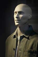 Mannequin with jacket