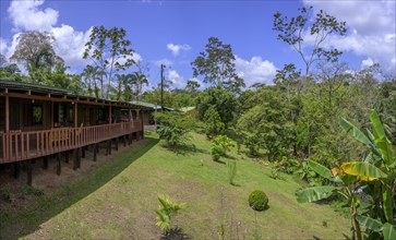 Older part with rooms of the Laguna del Lagarto Eco-Lodge