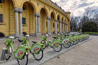 Green rental bikes