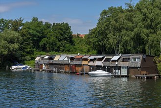 Holiday homes with boat garage on Lake Schwerin