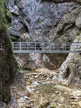 The Almbachklamm in the Berchtesgadener Land