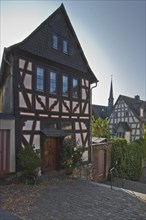 Half-timbered houses in Limburg