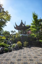 Traditional Chinese Pagoda in the Dr. Sun Yat-Sen Classical Chinese Garden