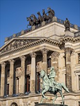 Equestrian statue of Duke Friedrich Wilhelm
