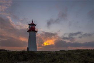 Evening atmosphere at the lighthouse List West