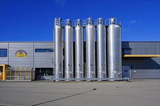 Steel silos for flour