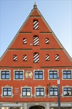 Red facade