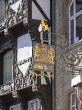 Guild sign on the Huneborstel house