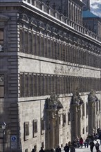 West facade of the Old Town Hall with the 3 entrance portals from 1616