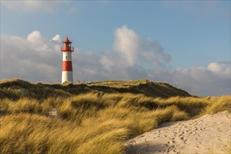 List East lighthouse in the dunes