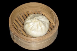 A steamed bhan bao