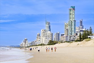 Surfers Paradise Skyline and Beach