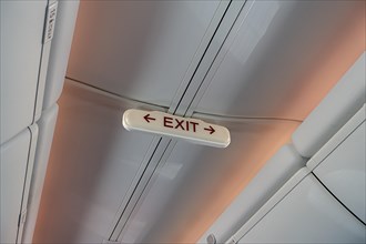 Aeroplane emergency exit
