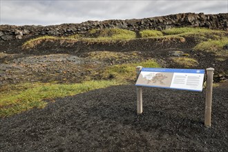Sign saying Welcome to the North American Plate