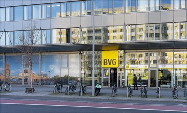 The BVG customer centre building on Holzmarktstrasse in Mitte