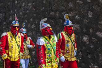 The unique attire of the Judei on Good Friday at the mountain village of San Fratello