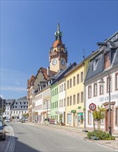 Niedermarkt with town hall