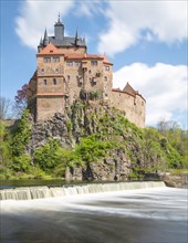 Kriebstein Castle with Zschopau