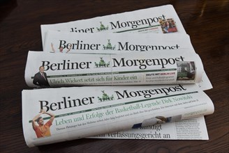 Daily newspaper Berliner Morgenpost