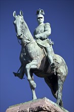 Equestrian statue for King Frederick William II of Prussia at the Hohenzollern Bridge