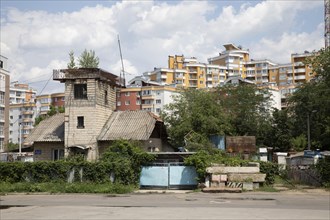 Broken house in ChiÈ™inau Moldova