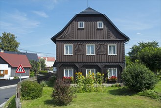 Typical wooden house