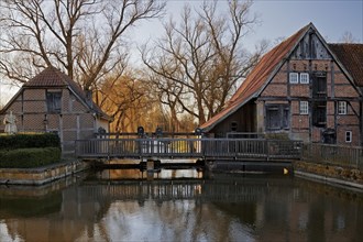 Former prince-bishop's water mill on the Dinkel