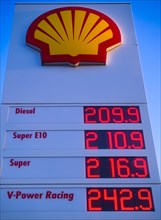 Fuel prices over 2